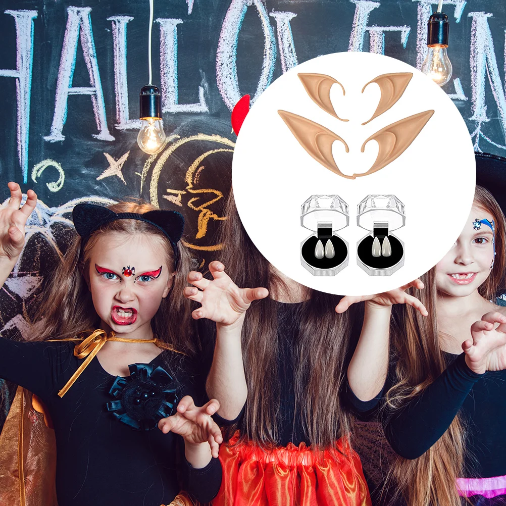 

8 Trick Ears Denture Prop for Party Dancing Party