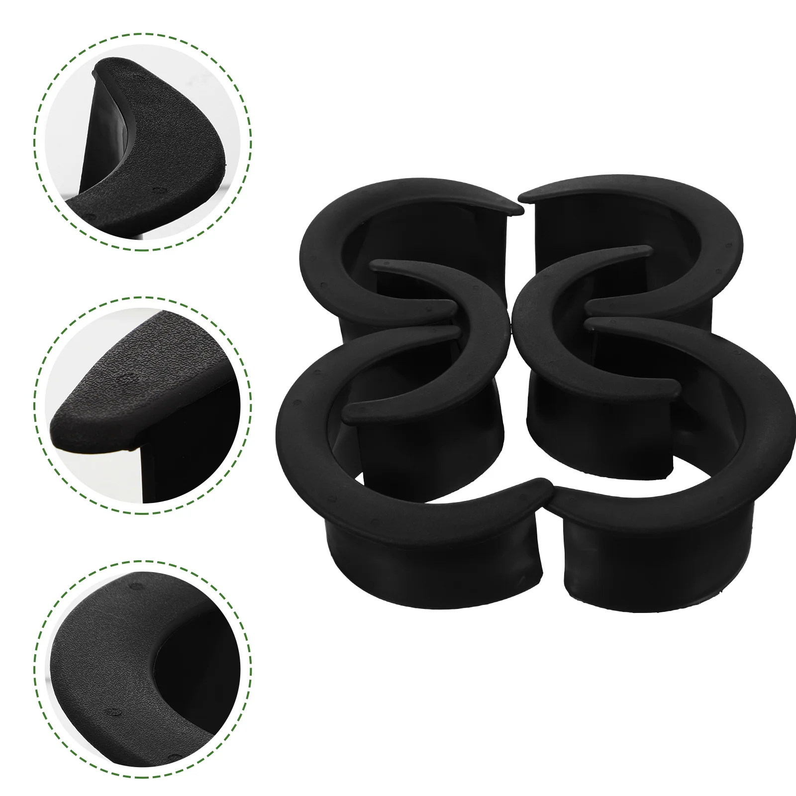 

Table Pocket Liners Pool Billiard Liner Replacement Pockets Net Frame Billiards Plastic Corner Sides Hole Web Bumper Caps Gully