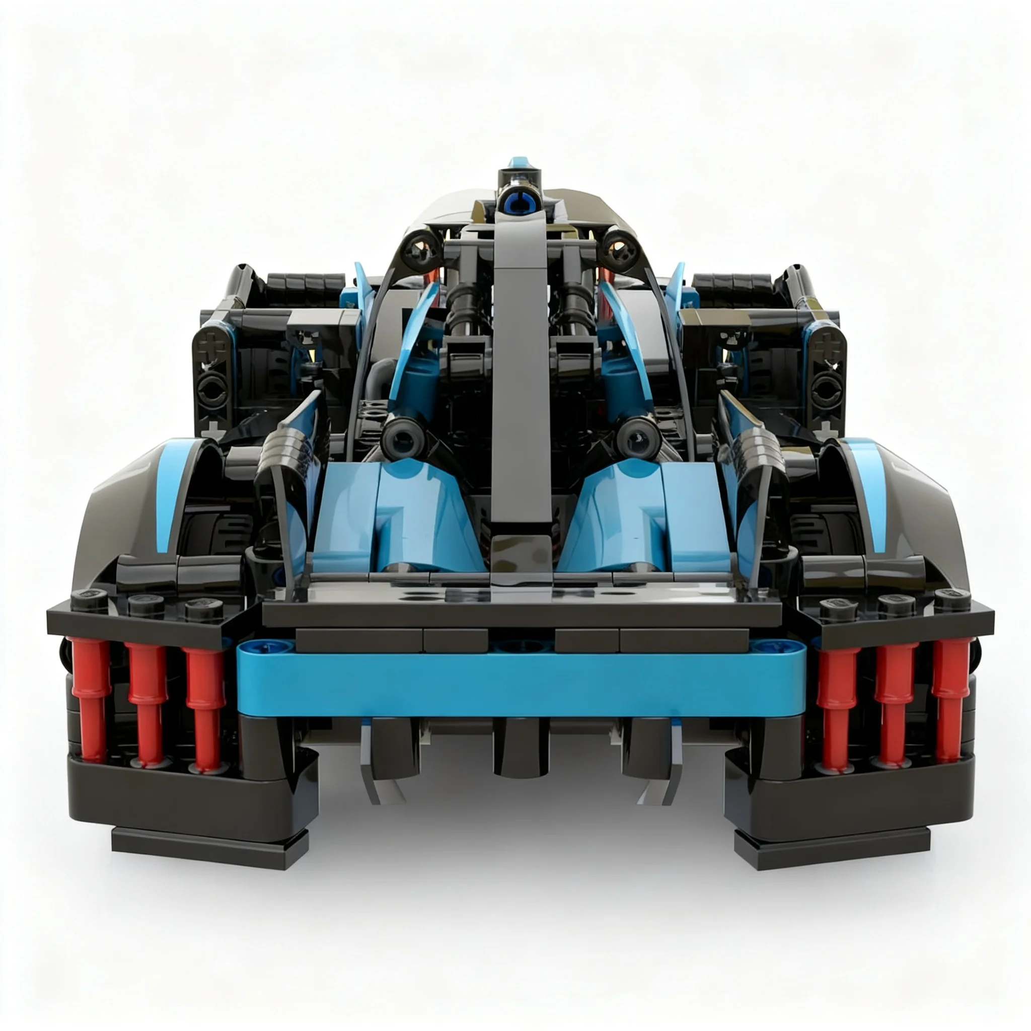 654 детали MOC Peugeot 9X8 Техническая модель из строительных блоков, набор для творчества своими руками, коллекция кирпичиков для сборки, идея для подарка на день рождения, образовательный набор. (art.: 3920dcdca41c7) - 3920dcdca41c7
