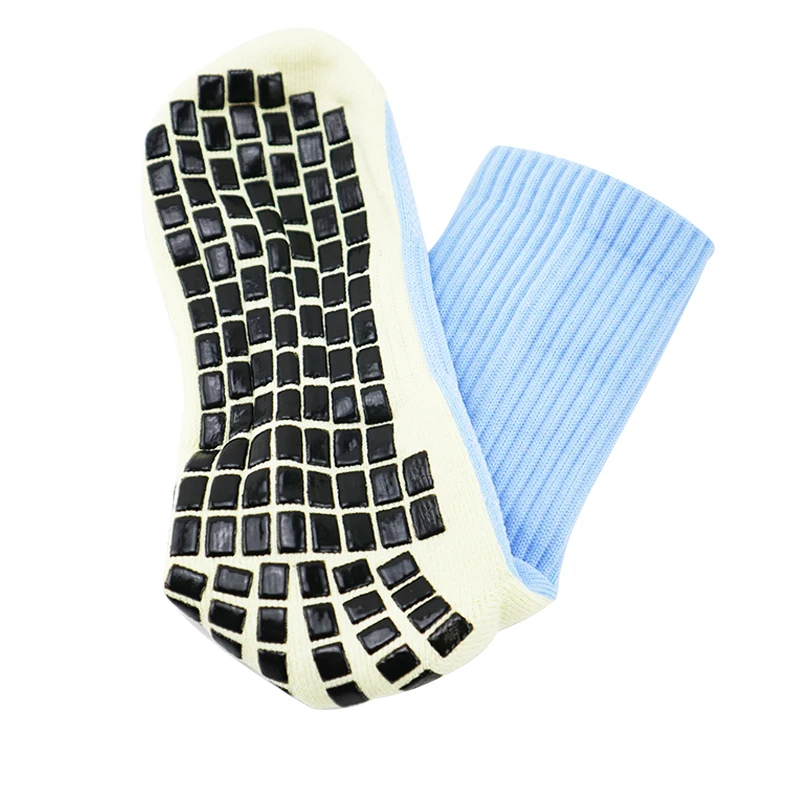 Высококачественные хлопковые нескользящие носки с присоской для футбола