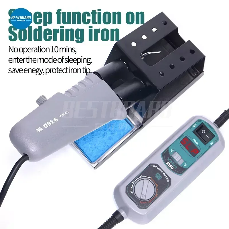 Портативная паяльная станция YIHUA 938D 110 В 220 набор для удаления чипов сварочное