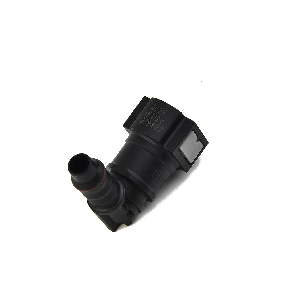 

90° Elbow 9.89 ID8 Car Fuel Line Hose Pipe Coupler Quick Release Connector SET Fuel Line Hose Quick Release Connector