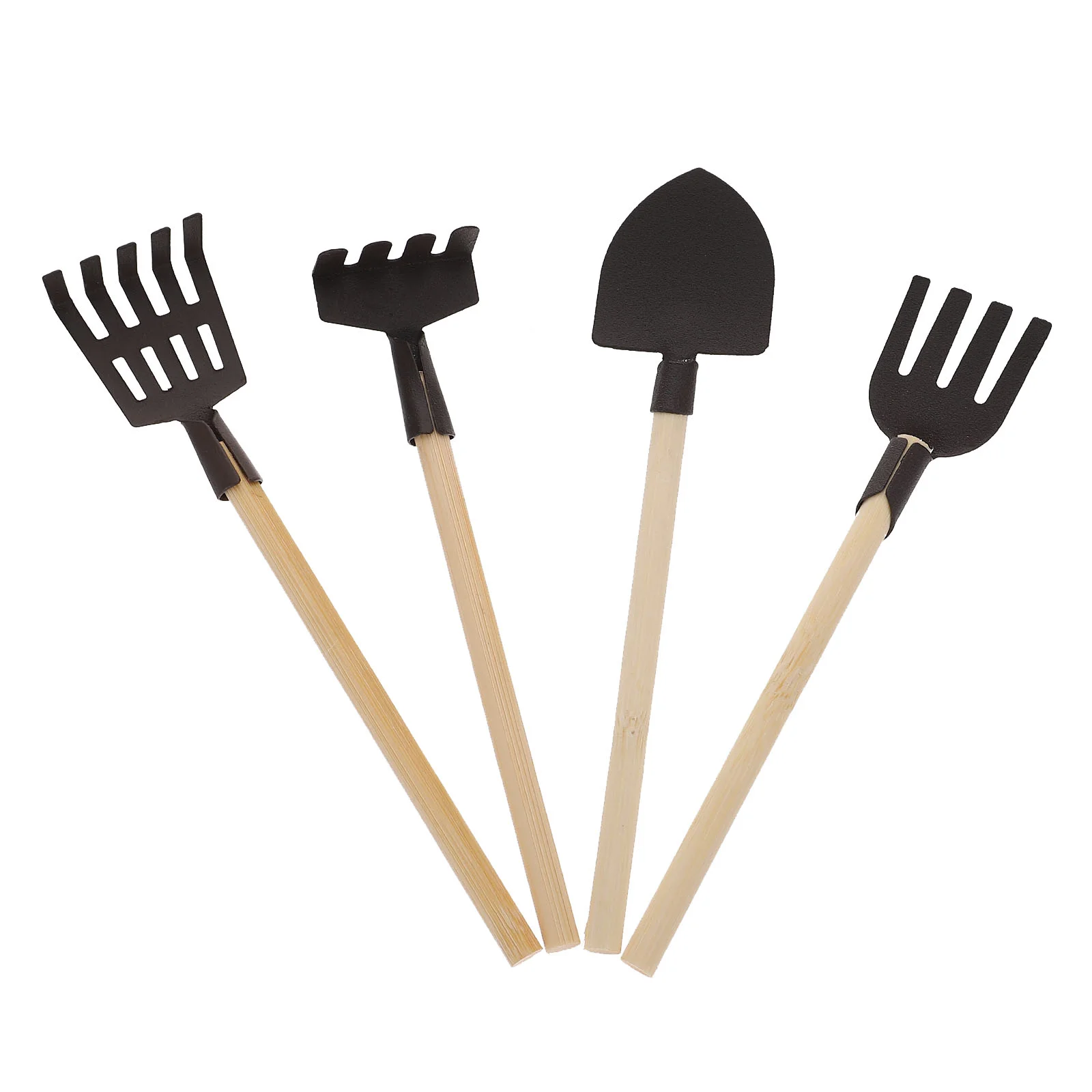 

Gardening Tools Toy Rake Dollhouse Accessories Mini Shovels Kids Home Accents Decor