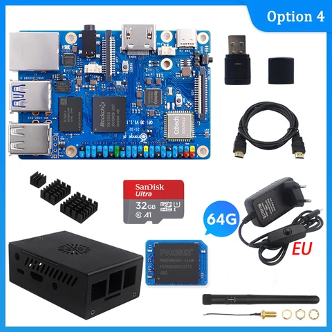 Orange Pi 3B Rockchip RK3566 Комплект