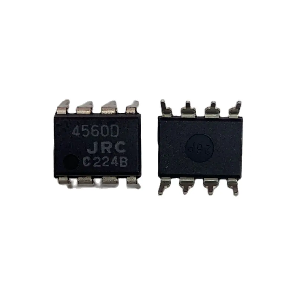 

10 шт./новый оригинальный импортный NJM4560D 4560D JRC4560D DIP8 низкий уровень шума