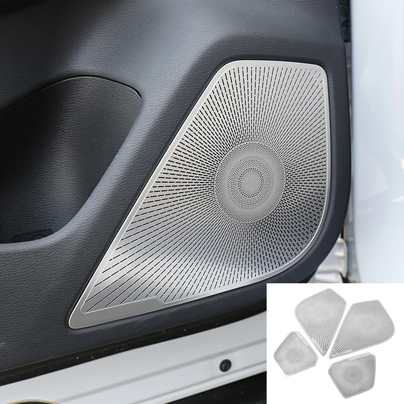 

Для Mitsubishi Outlander 2022 2023 2024, автомобильный дверной аудиодинамик, рамка громкоговорителя, декоративная крышка, отделка, аксессуары для интерьера