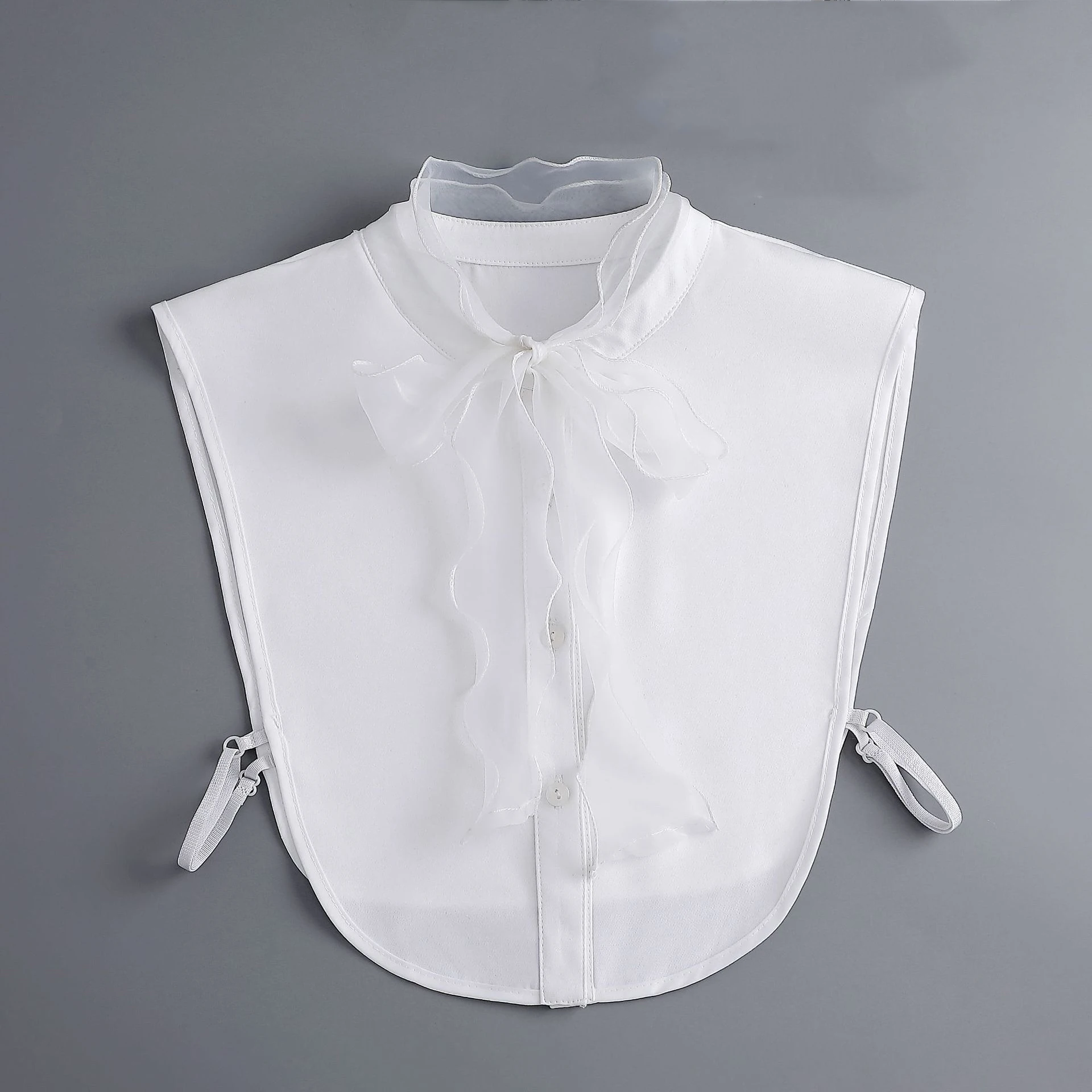 

Женское Ожерелье с имитацией воротника с бантиками Осеннее Ожерелье с ложным воротником декоративная Женская белая блузка с лацканами Топы съемный воротник рубашки