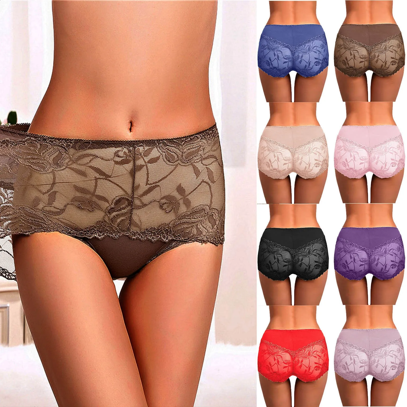 

Women Lace Sexy Panties Underwear G String Thongs Lingerie For Women Bikini Brief Underwear Panties For Women Underpants