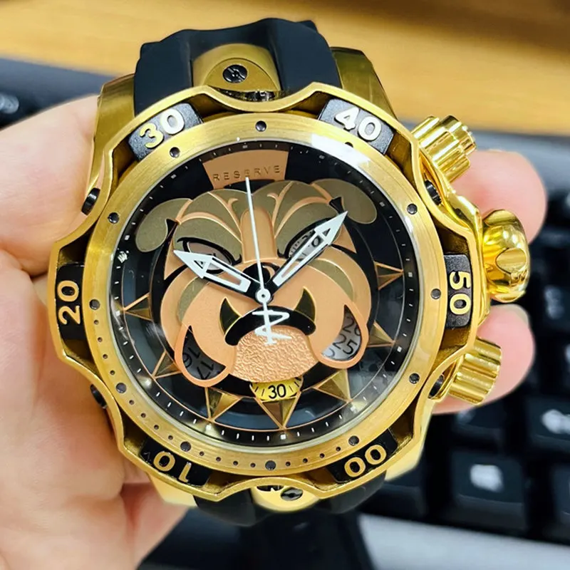 Мужские наручные часы с хронографом из нержавеющей стали | Кварцевые