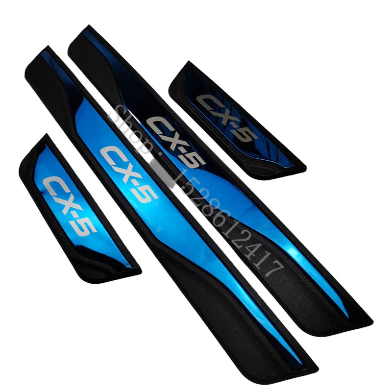 

Накладка на порог для Mazda CX5 CX-5 2012 -2015 2016 ABS