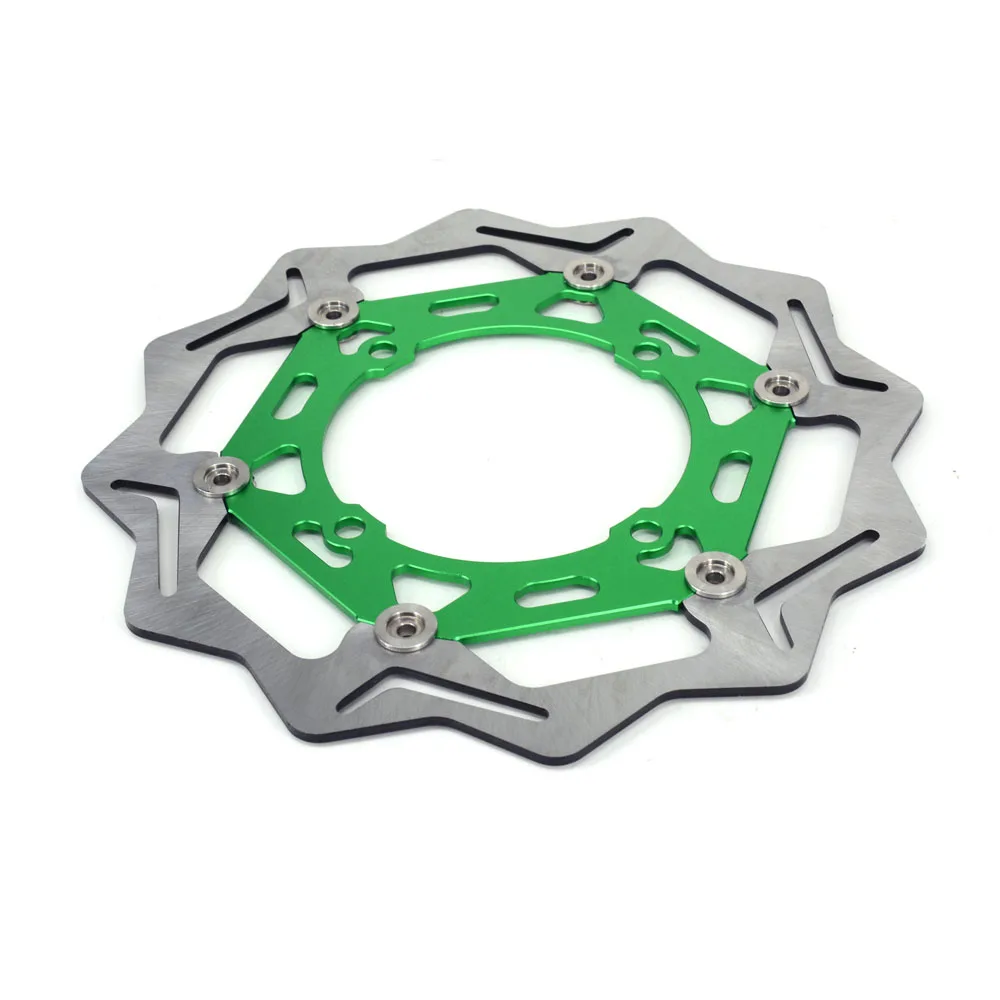 

Передние плавающие тормозные диски для мотоциклов KAWASAKI KX125 KX250 06-08 KX250F KXF250 KX 450F KXF 450 KLX 450R 270 мм CNC