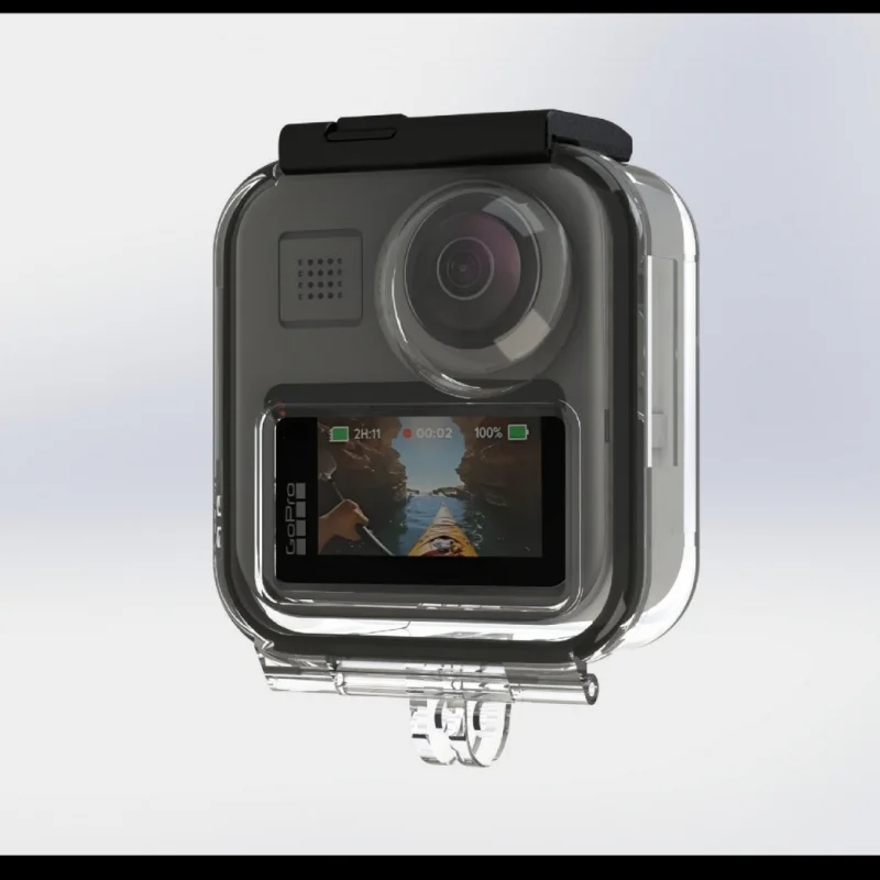 Фото Панорамная экшн-камера GoPro MAX, водонепроницаемый чехол, рамка, подводные защитные аксессуары для дайвинга №3