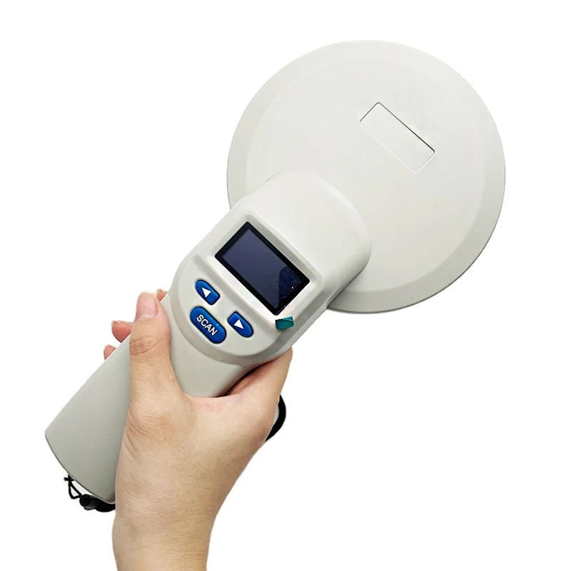 

RFID-считыватель бирок для крупного рогатого скота, животных, домашних животных, ручной микрочип для крупного рогатого скота