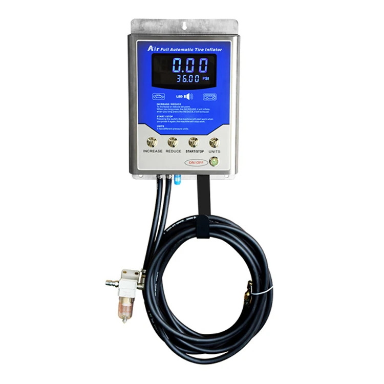 

Car digital gauge Wall mounted tyre inflator