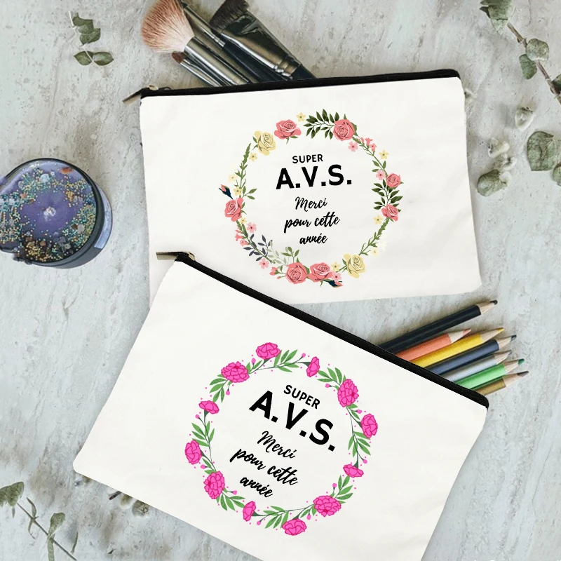 Супер AVS пенал с принтом большой емкости школьные канцелярские принадлежности