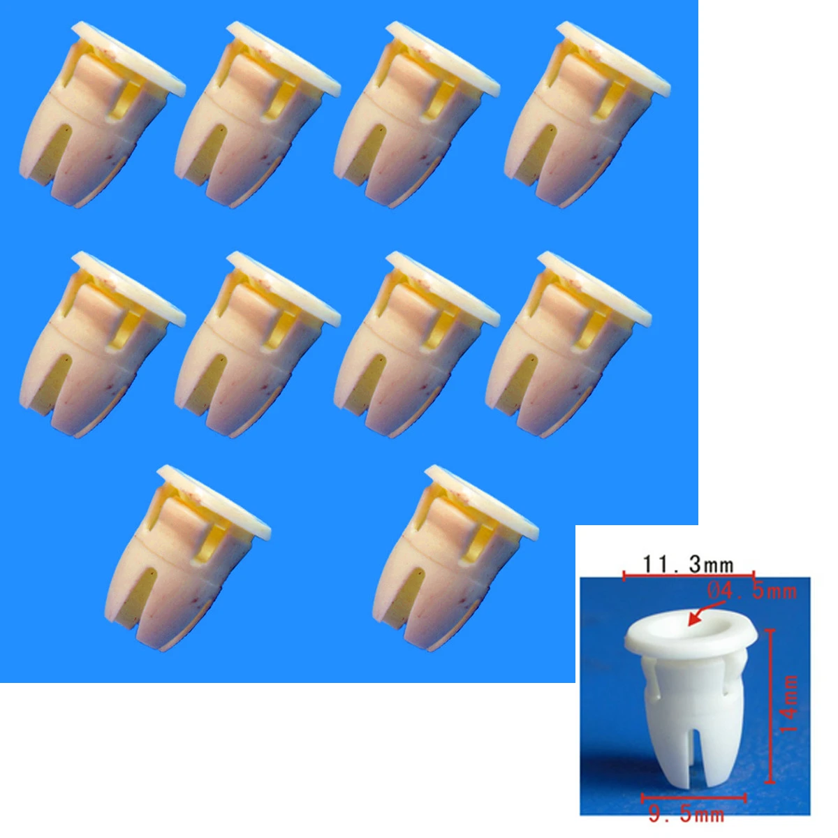 

Боковой молдинг для Mercedes Benz 001-988-76-81 W129 W202 W210, 50x / 100x / 500x