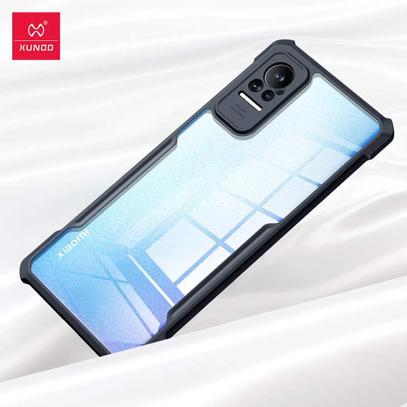 

For Xiaomi Civi Case Shockproof Airbags Bumper Transparent Protective Back Cover XUNDD