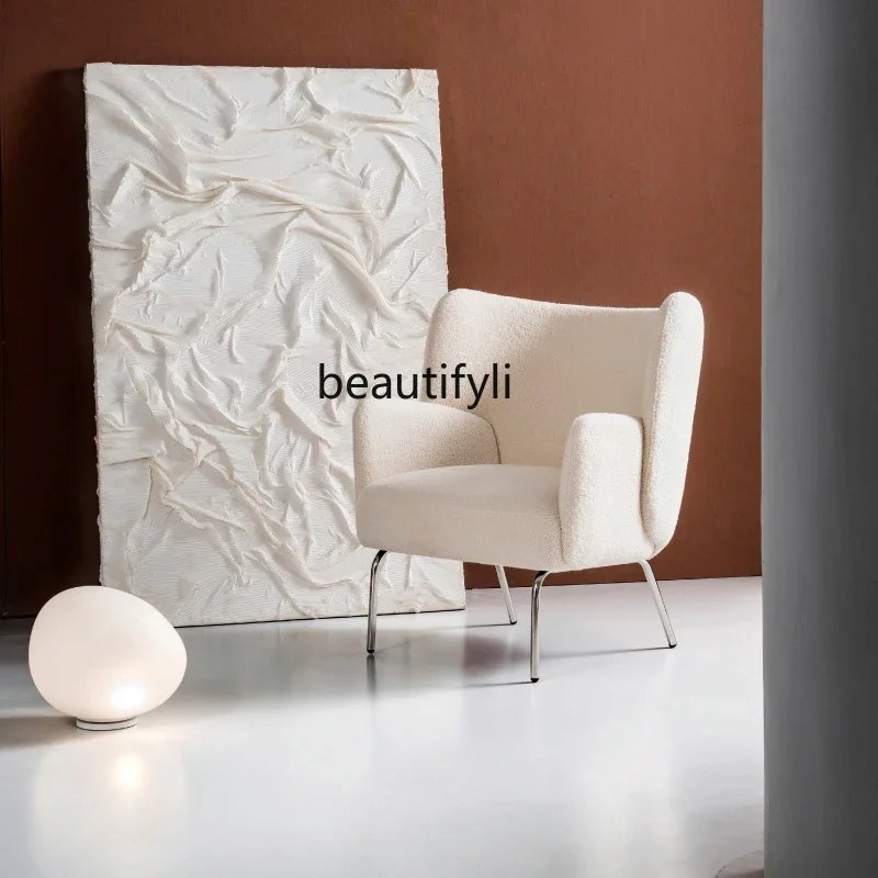 Скандинавский простой одноместный диван-кресло для маленькой квартиры гостиной