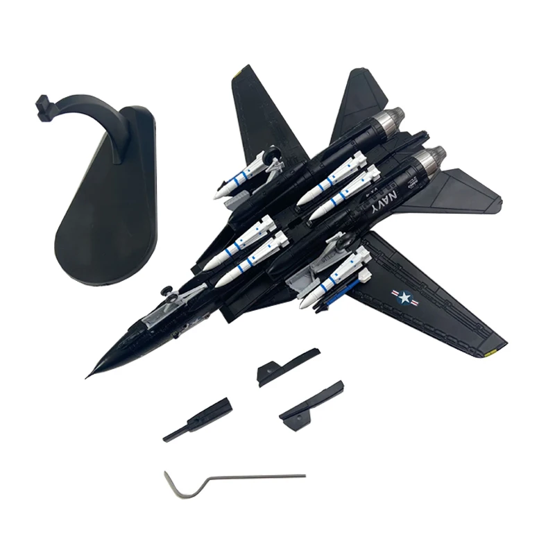 1100 военно-морской флот Grumman F14 F-14A Tomcat VX-4 истребитель, металлическая военная игрушка, литая под давлением модель самолета для коллекции или подарка... (art.: 3920cde355180) - 3920cde355180