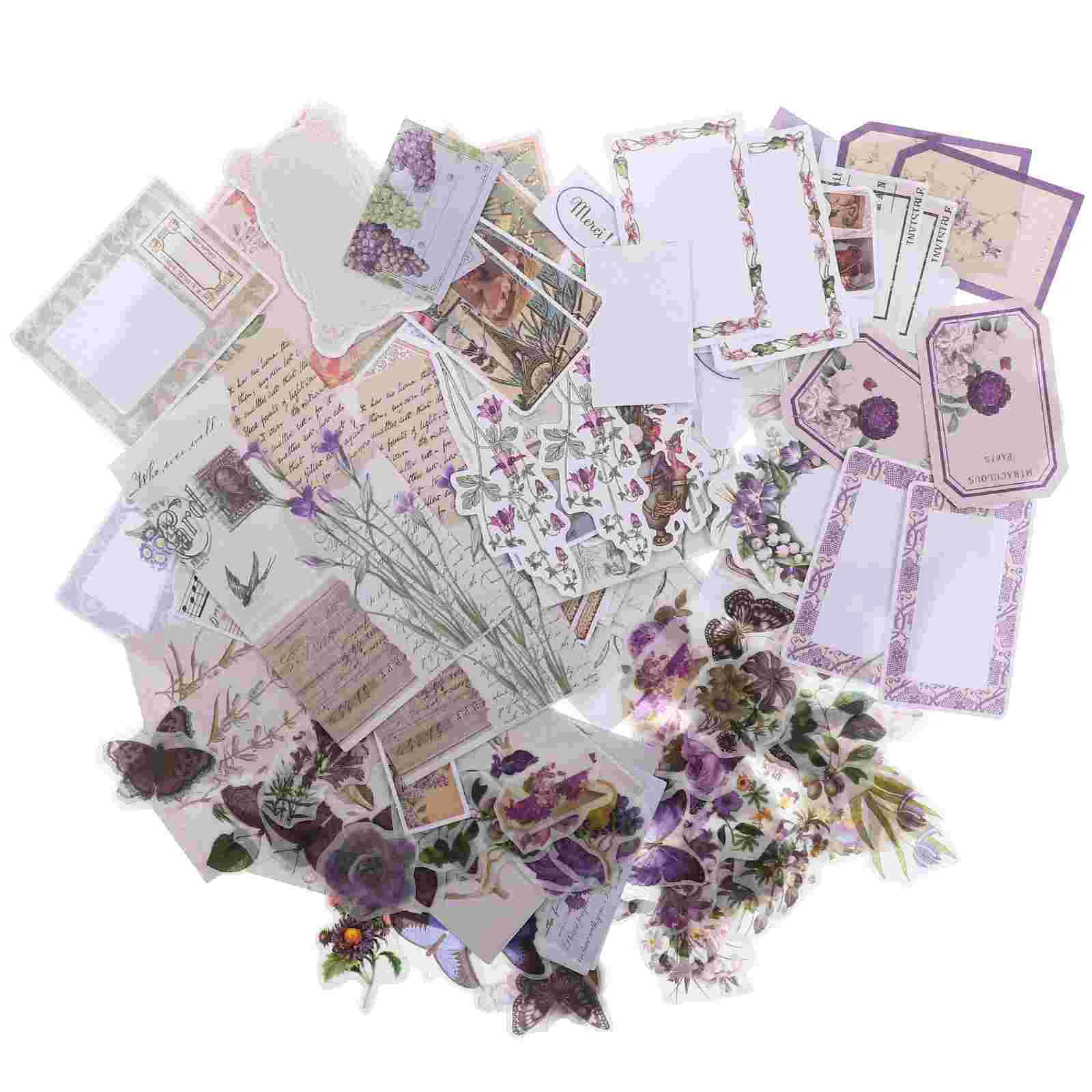

PDA Decorative Stickers DIY Background Paper Journaling Scrapbooking Decorate Material Papers Work