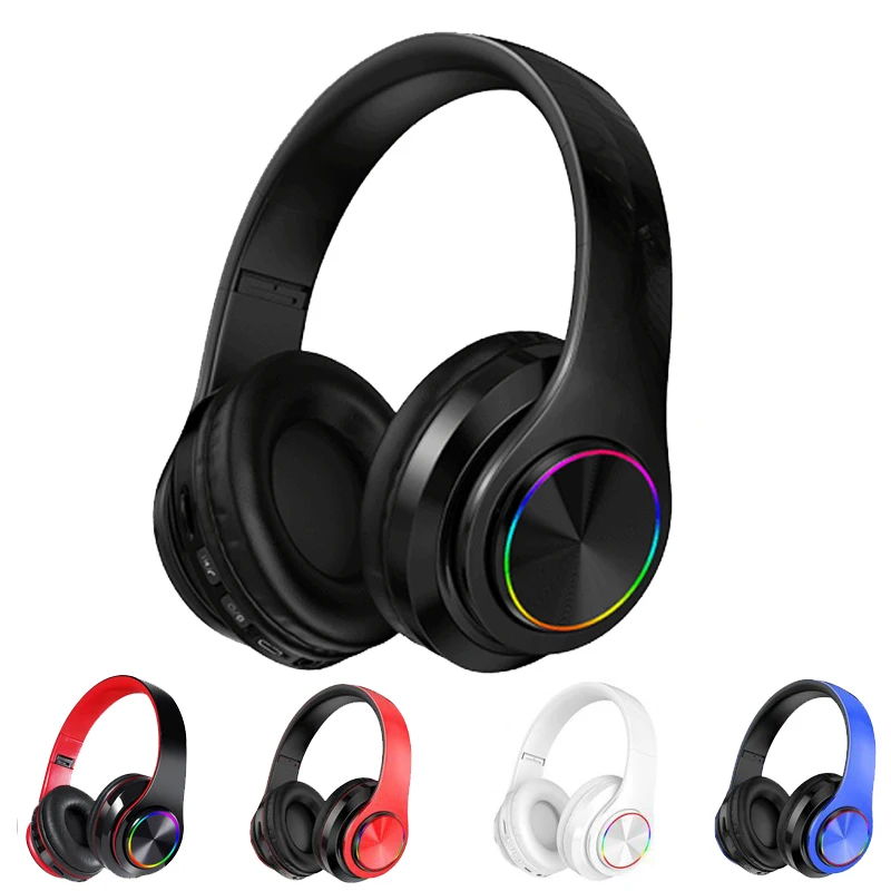 

Bluetooth-стереонаушники складные с микрофоном и поддержкой TF-карт