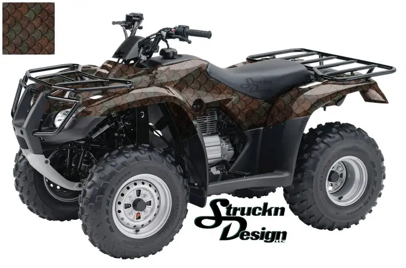 Виниловая переводная картинка в виде рыбы-дракона 4 х10 футов