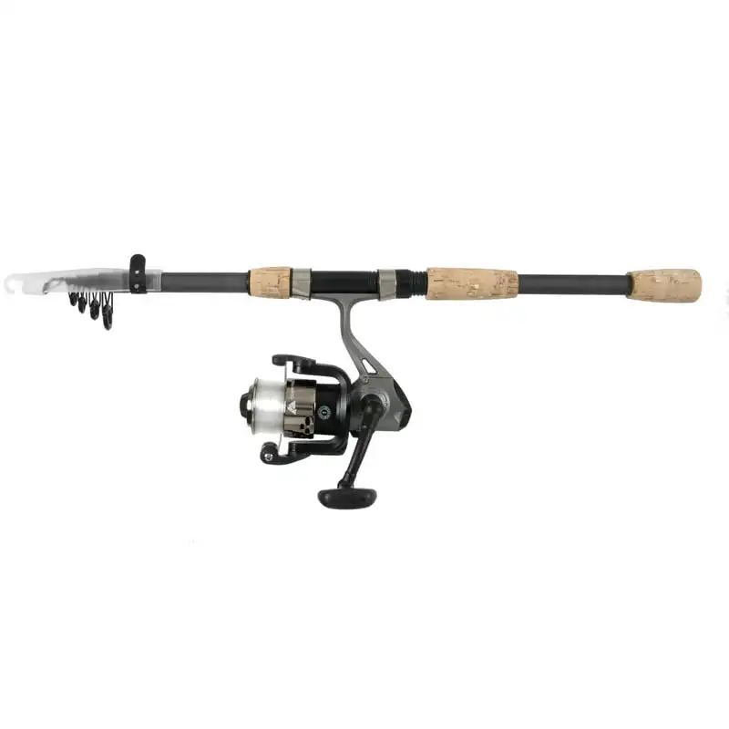 3000 M Telescopic combo w/ Baits Fg knot tool Fishing reel c
