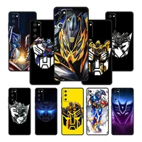 transformers art cover case for samsung galaxy s20fe s20 fe s22 s21 s10 s9 s8 s7 plus lite 5g ultra print matte armor trend