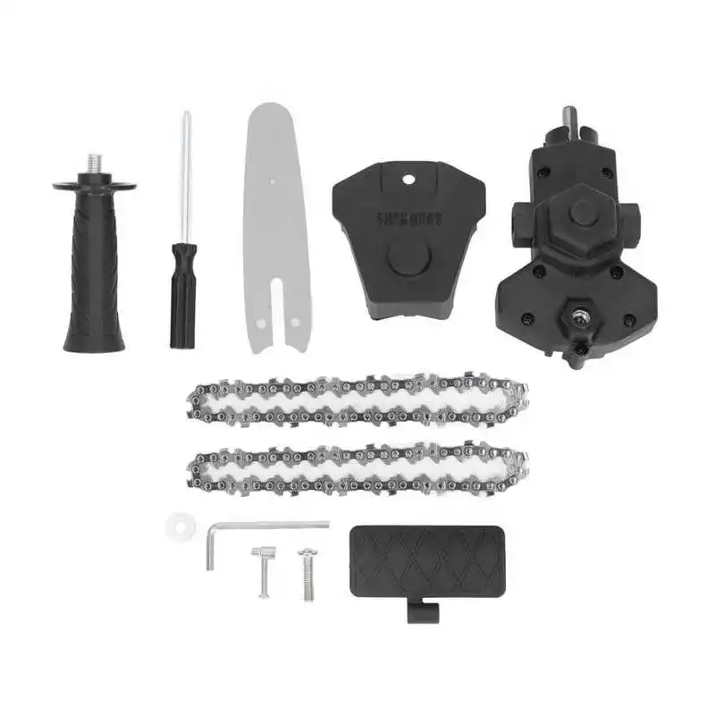

Cordless Chainsaw Adapter Electric Chainsaw Converter Bracket Ergonomic Handle for Woodworking