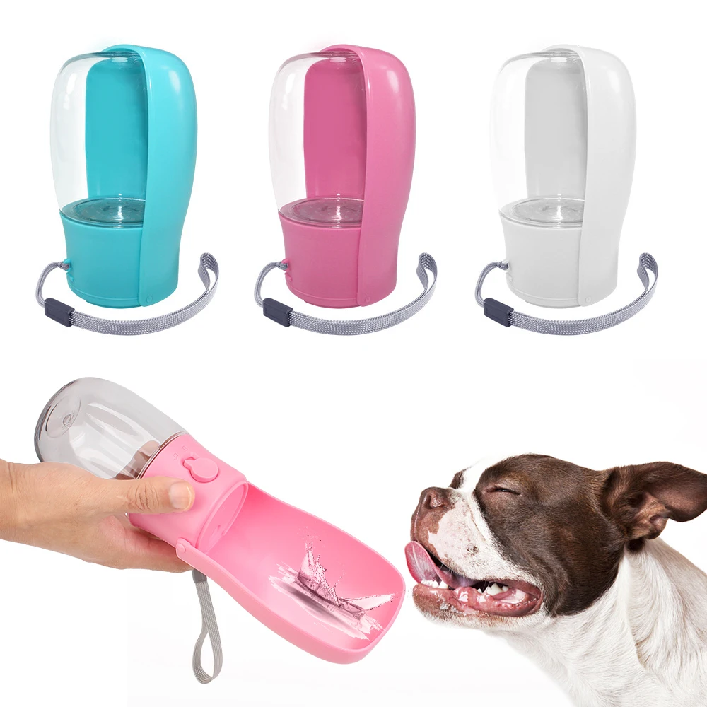 

Pet Dogs Water Bottle Drink Cup Pet Dispenser Feeder Foldable Bottles Drinker Carbon Filter Outdoor Walking Travel Dog Supplies