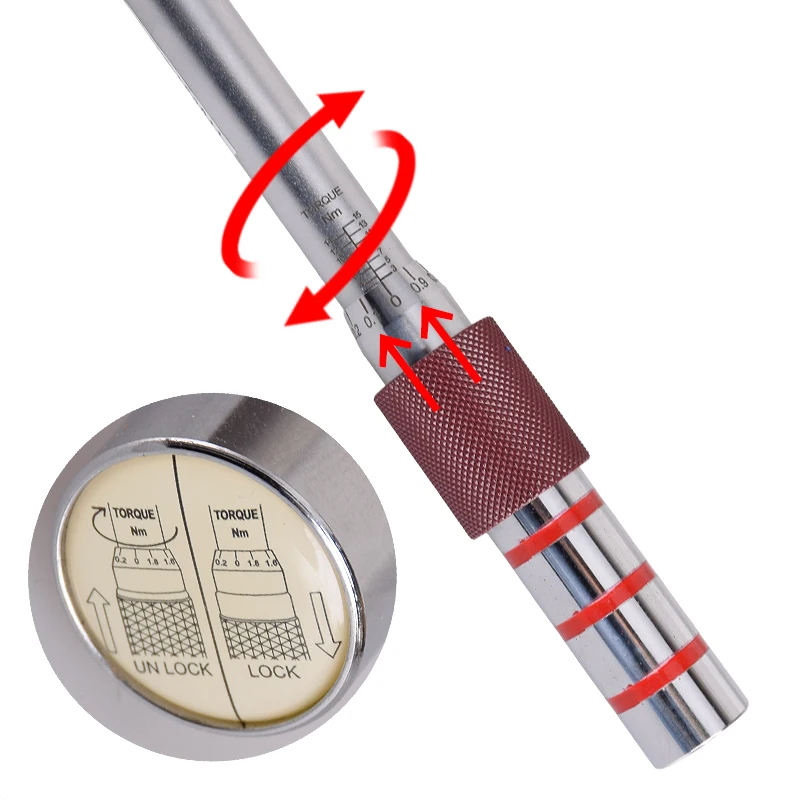 1/4 &quotDR 2-15 Нм мини регулируемый дорожный карбоновый ручной велосипедный набор