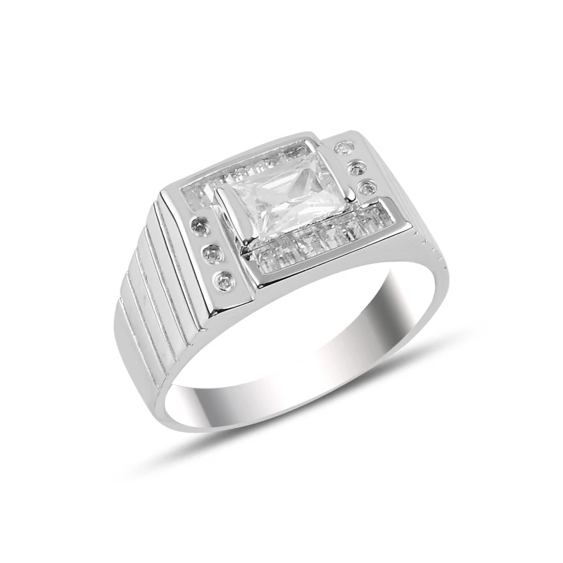 

Silver 925 Sterling Zircon Stone Ring