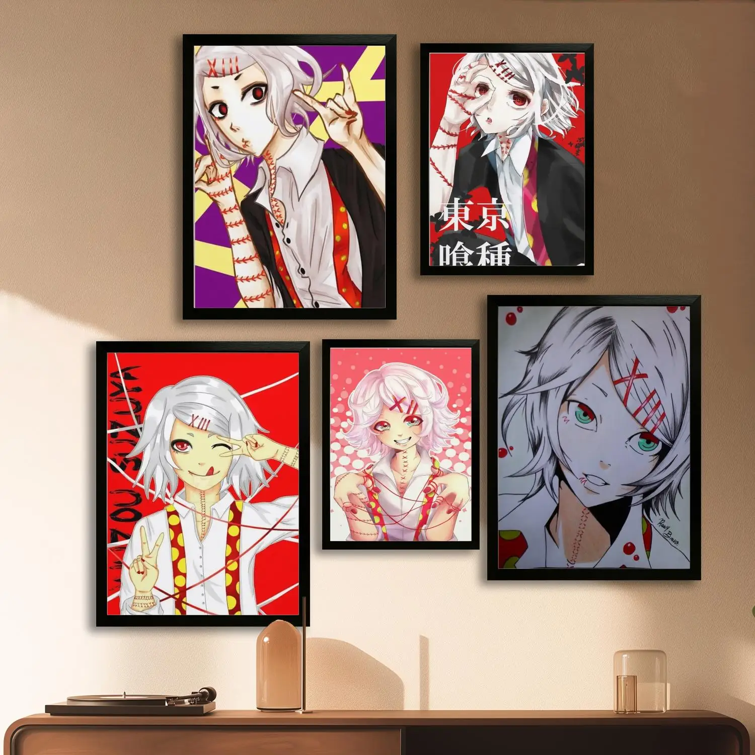 Juzzou suzuya аниме холст художественный постер и настенное искусство картина с