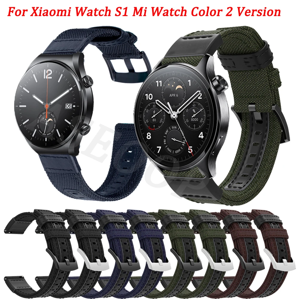 

Силиконовый ремешок для Xiaomi Watch S1 Pro глобальная версия/S1 Active, сменный Браслет для смарт-часов Mi Color 2 Correa