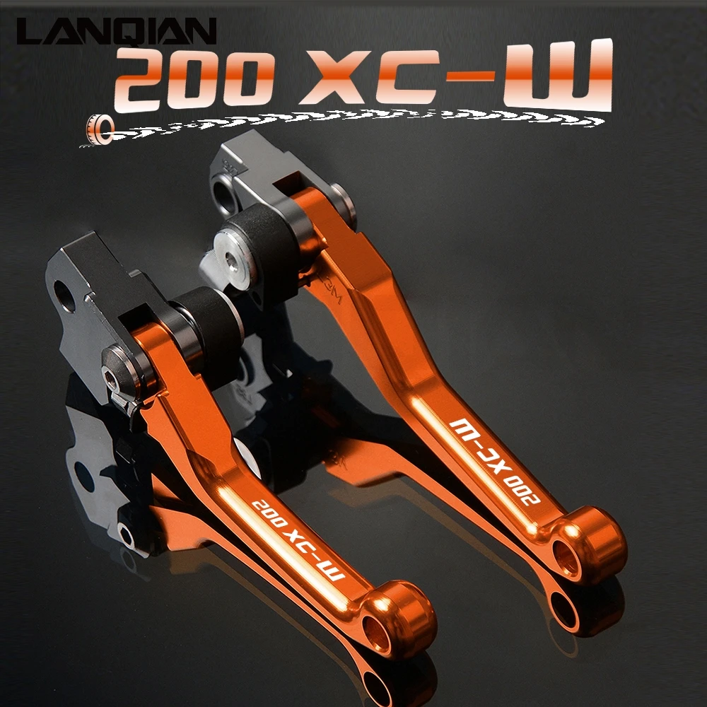 

200XCW Brake Clutch Lever Dirt Pit Bike Brake Clutch Levers Grips For 200 XCW 200 XC-W 2003-2016 2013 2014 2015 Accessories