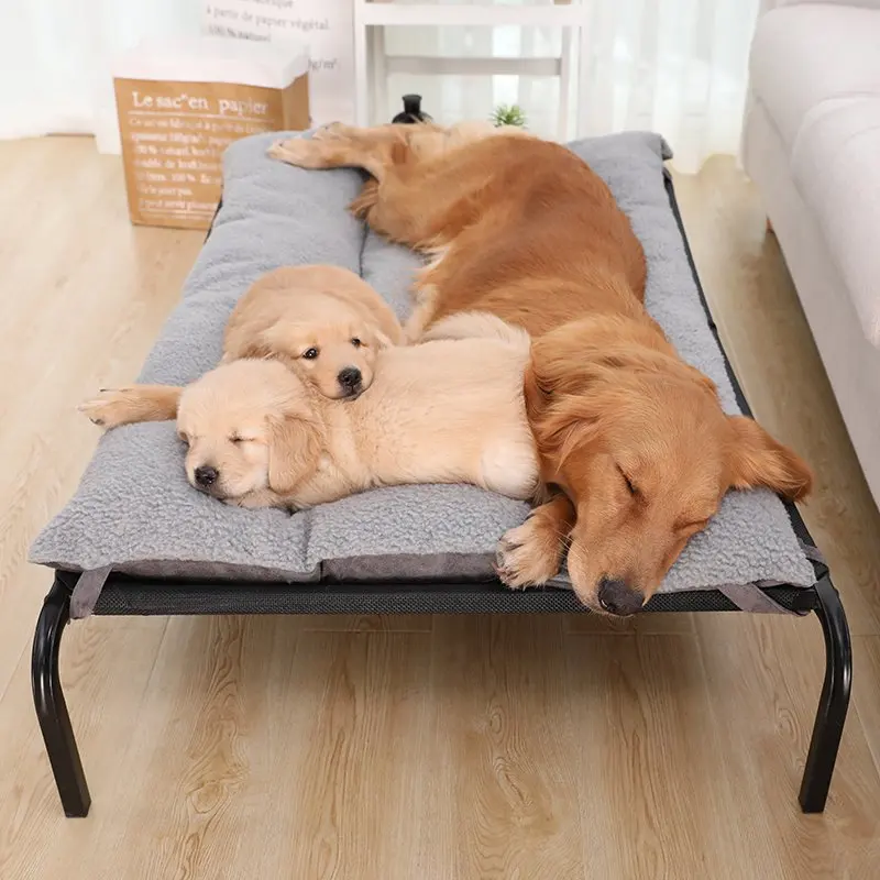 

Dog Bed Breathable Dog Beds for Large Dogs Anti-moisturizing Extra Large Dogs Bed Golden Retrievers Kennel Chew Proof Sofa Beds
