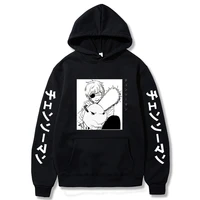 men women hoodies denji chainsaw man anime pullover sweatshirt male print hip hop streetwear harajuku fashion hoody casaul top