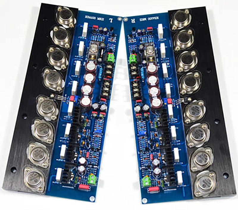 

Lyele Audio KSA100 MKⅡ amplifier board 100W*2 Class A MJ15024G MJ15025G amplifier board