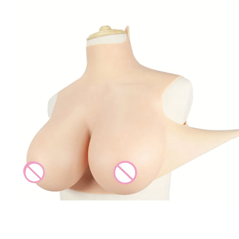 Breast​ Silicone Forms Breast Peothesis For Mastectomy Nipples Shemale Transsexual Men Drag Queen Enhancer Tits Transgender Bra