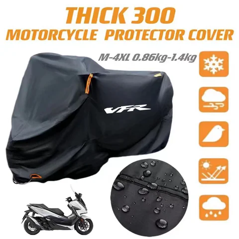 Для HONDA VFR 800 1200x VFR750 VFR800X VFR800F VFR1200x ветрозащитный защитный чехол для мотоцикла с покрытием