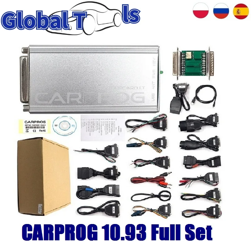 V8.21 Carprog Полный адаптер для радио/приборной панели/IMMO/ECU инструмент ремонта