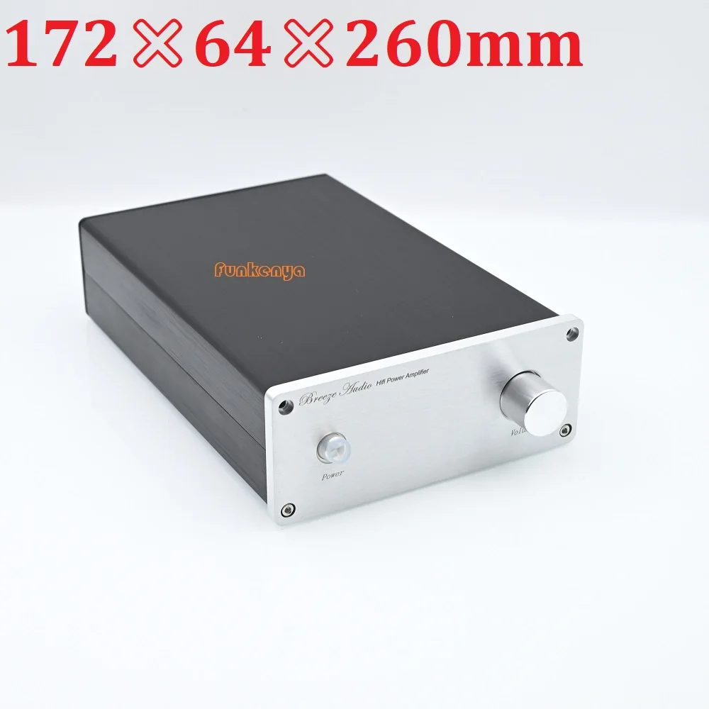 

Preamp Chassis DIY Power Amplifier Supply Case W172 H64 L261 DAC Decoder Headphone Amp Enclosure Earphone Shell Hi End Cabinet