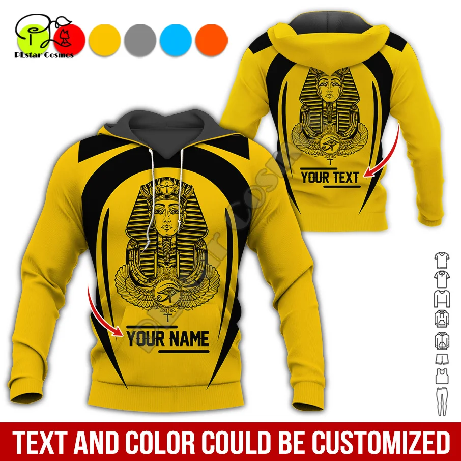 

Ancient Egypt Anubis Horus Sphinx Pharaoh Tattoo Retro Tracksuit 3DPrint Harajuku Pullover Unisex Casual Funny Jacket Hoodies X3