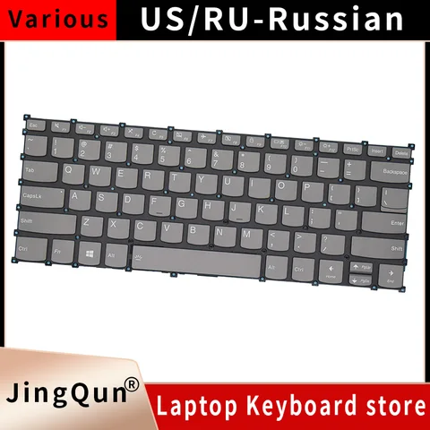 Русская американская клавиатура для Lenovo Ideapad S540-14IWL S540-14IML S540-14API S550-14 YOGA 340-14 540S-14 AIR 14 2019, ноутбук с подсветкой