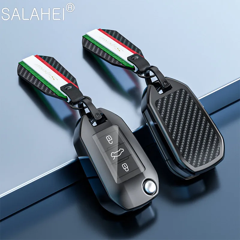 

Чехол для автомобильного ключа чехол для ключей для Peugeot 208 3008 308 508 408 2008 307 для Citroen C4 C3 C6 CACTUS C8 аксессуары брелок