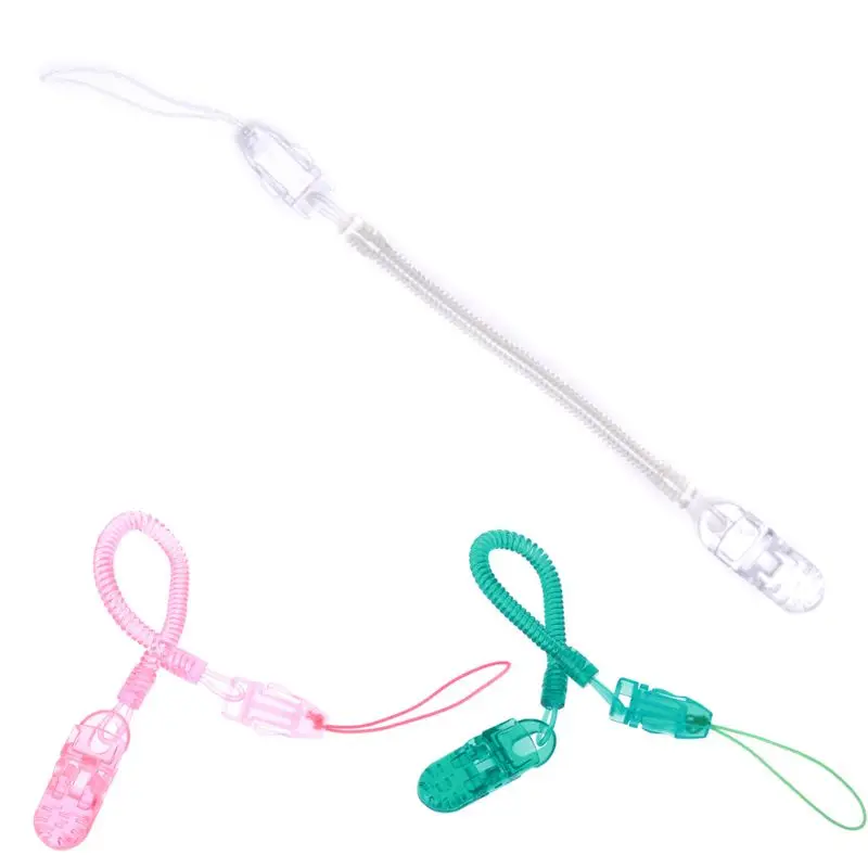 

Pacifier Chain For Newborn Teething Soother Nipple Holder for Infant Feeding