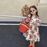 girl dress%c2%a0kids skirts spring summer cotton 2022 flowers flower girl dress party evening gown gift comfortable children clothing