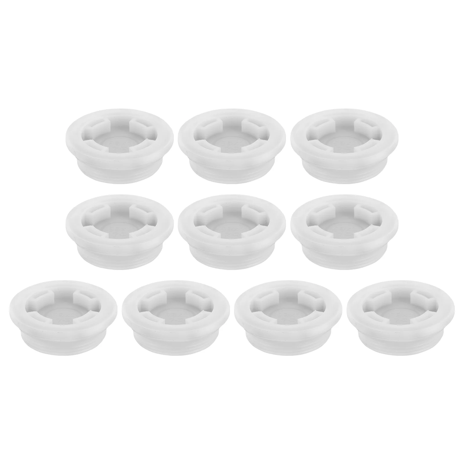 10 шт. крышка для химической бочки уплотнительные колпачки ведра с водой белая