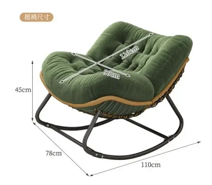 Современный дизайнерский высококачественный одиночный роскошный кожаный стул