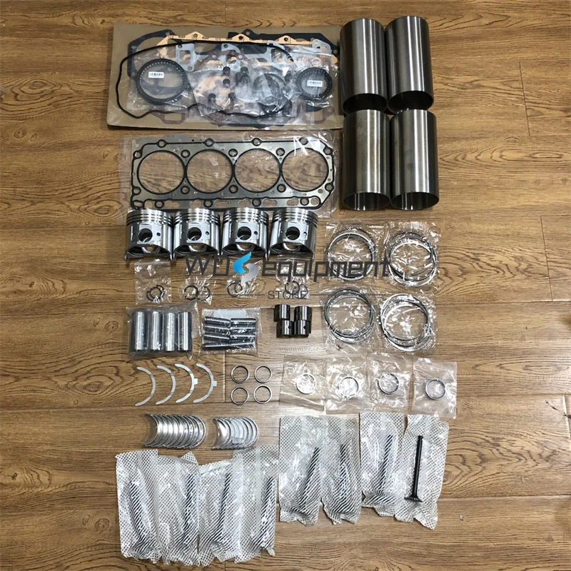 Новый комплект для капитального ремонта двигателя Yanmar 4TNV86 TK486V Thermo King SB-130 SB-200TG SB-230